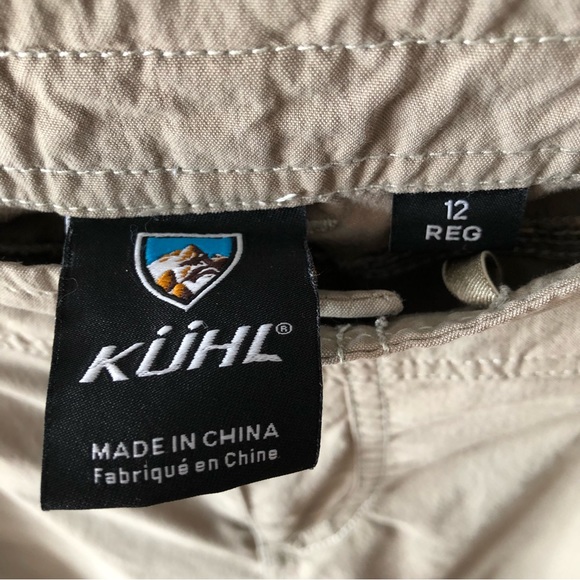 Kuhl Khaki Hiking Pant sz 12 - Picture 3 of 15